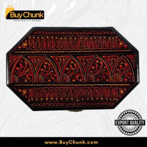 8-Side Rose Wood Handmade Lacquer Art Jewelry Box