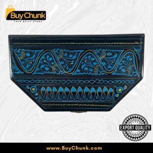 D-Shape Rose Wood Handmade Lacquer Art Jewelry Box