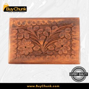 Handmade Rose Wooden Jewelry Box