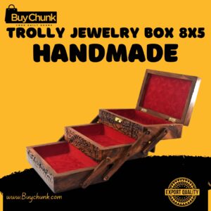 Wood Trolly Jewelry Box