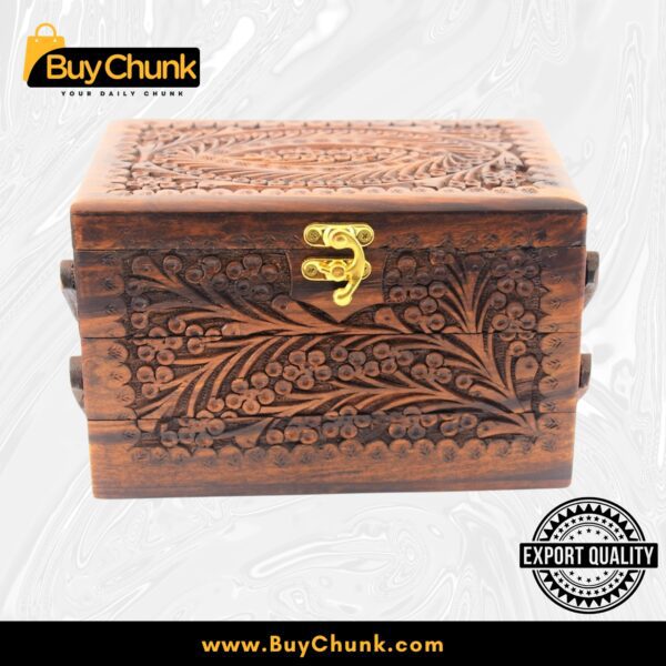 Wood Trolly Jewelry Box