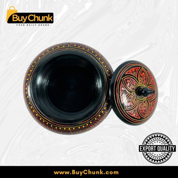 Handmade Lacquer Art Powder Jewelry Box