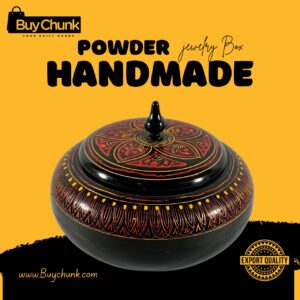 Handmade Lacquer Art Powder Jewelry Box