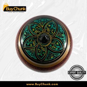 Handmade Rose Wood Lacquer Art Candy Jar - 5 Inches