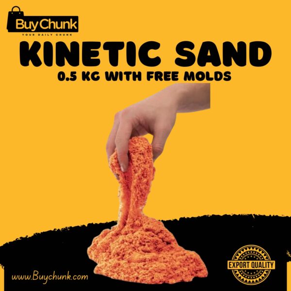 Kinetic Sand Sensory Toy Color- Orange