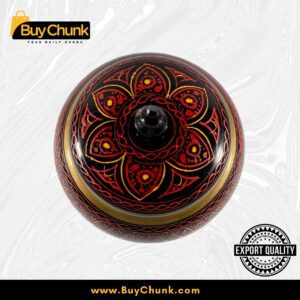 Handmade Rose Wood Lacquer Art Candy Jar