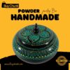 Handmade Lacquer Art Powder Jewelry Box Gift Green 1