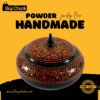 Handmade Lacquer Art Powder Jewelry Box Red Black