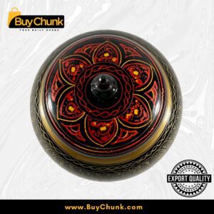 Handmade Rose Wood Lacquer Art Candy Jar Red