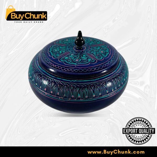 Handmade Lacquer Art Powder Jewelry Box Gift