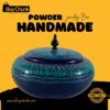 Handmade Lacquer Art Powder Jewelry Box Gift blue2