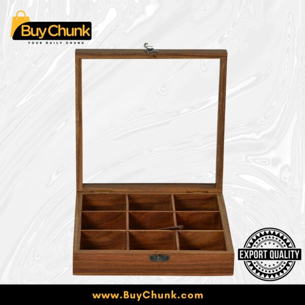 Handmade Rose Wood Masala Box