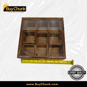 Handmade Rose Wood Masala Box