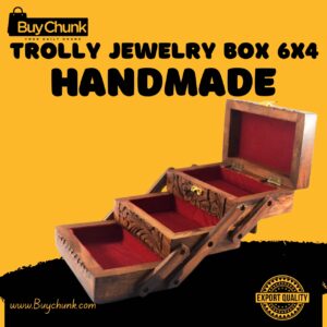 Wood Folding Jewelry Box