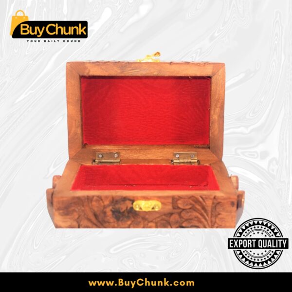 Wood Folding Jewelry Box