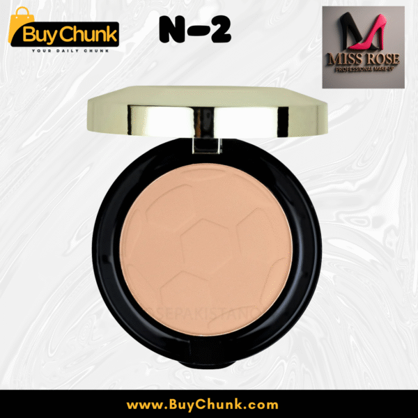 Miss Rose Double Compact Powder showcasing its versatile shades for Pakistani skin.