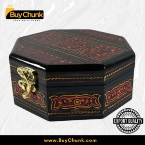 Rose Wood Handmade Lacquer Art Jewelry Box