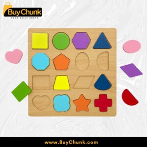 Wooden Shape Puzzle for Toddlers