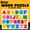 Large Wood Alphabet Puzzle