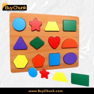 Large Wooden Shape Puzzle