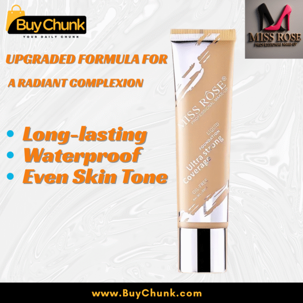 Miss Rose Ultra Strong Coverage Liquid Foundation