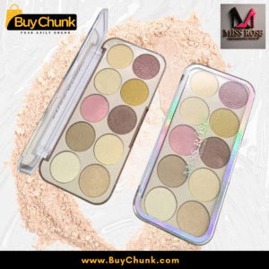 Two Miss Rose Heaven’s Hue palettes with shimmer gold & pink shades