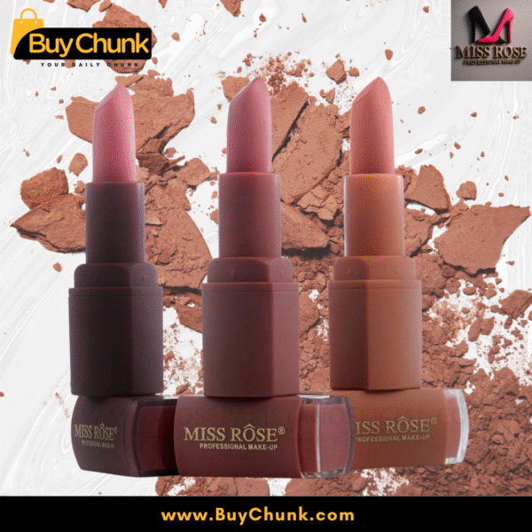 Miss Rose Matte Waterproof Lipstick Shade 11 Miranda May | Long Lasting Smudge‑Proof Nude Shade - Image 2