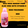 Miss Rose Makeup Fixer Aloe Vera with Vitamin-E M2 Rose Fragrance bottle, front view