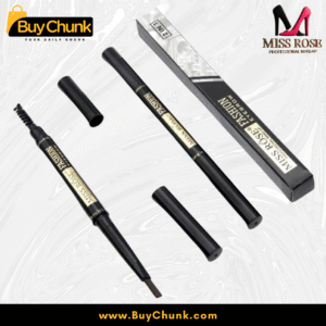 Unboxed Miss Rose Fashion Eyebrow Pencil with outer packaging and product displayed neatly