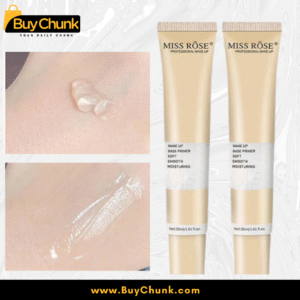 Miss Rose Makeup Base Primer applied on hand for smooth base finish