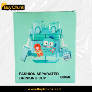 Box packaging of 680ML Partition Water Bottle Ebisu for kids.