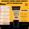 Miss Rose Double Wear Perfect Matte Foundation Natural waterproof lightweight for Pakistani women