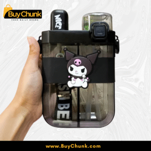 Hand holding Kuromi 2-Sided Water Bottle