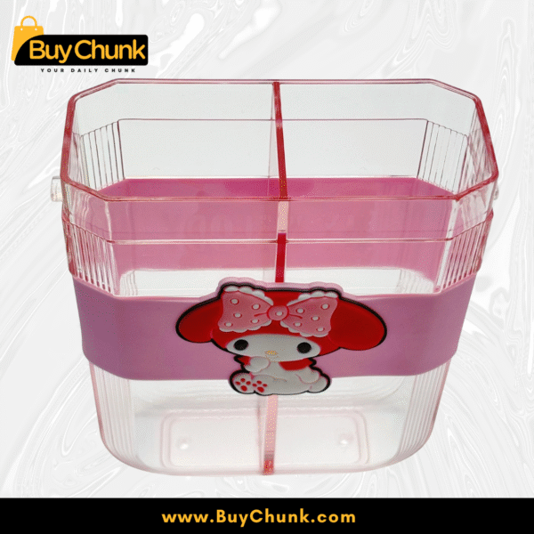 My Melody 2-Sided Partition Water Bottle – Drink Two in One - Image 4