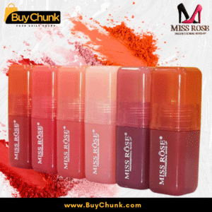 Blush And Lip Filler coral‑berry color range of Miss Rose 2 in 1 for Pakistani skin tones