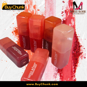 Close‑up of Miss Rose 2 in 1 Blush And Lip Filler with doe‑foot applicator and creamy gel formula