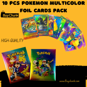10 PCS POKEMON multicolor FOIL CARDS PACK