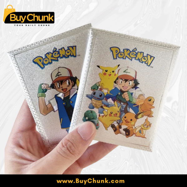 10 PCS POKEMON SILVER FOIL CARDS PACK