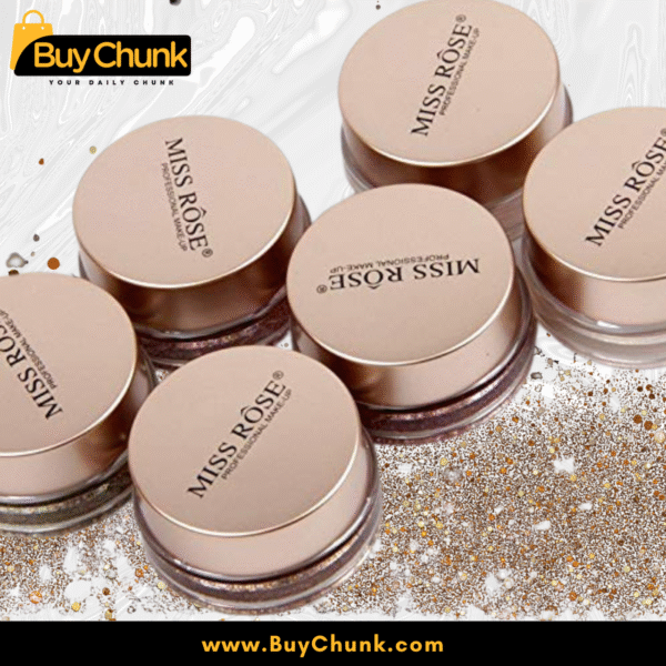 Miss Rose Pressed eye Glitter Shade 1 | Shimmering, Long-Lasting & Perfect for Sparkling Eye & Face Magic