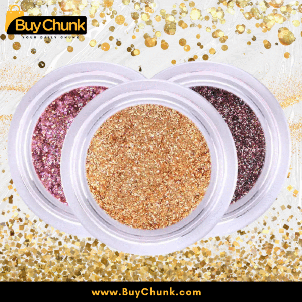 Miss Rose Pressed eye Glitter Shade 3 | Shimmering, Long-Lasting & Perfect for Sparkling Eye & Face Magic