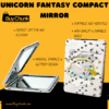 Unicorn Fantasy Compact Mirror Sparkling Magic & Whimsy for the Dreamer in You!
