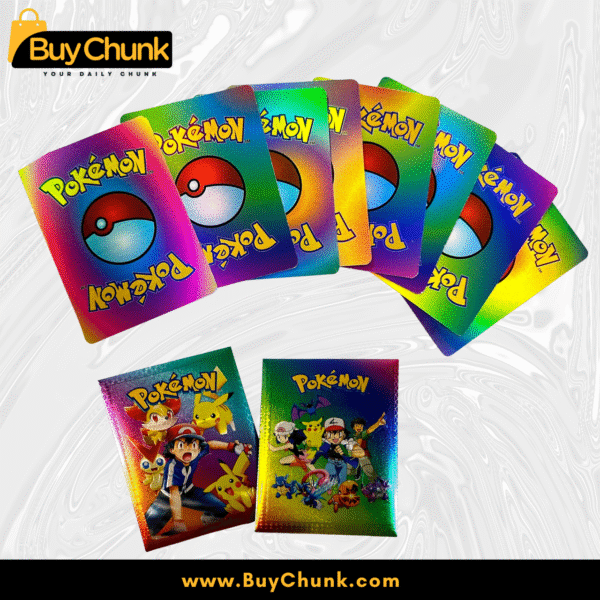 10 PCS POKEMON multicolor FOIL CARDS PACK