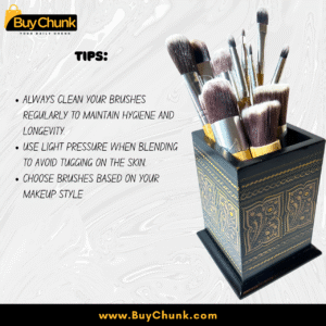Premium Wooden Makeup Brush Set - Elegant, Soft & Professional-Grade for Flawless Beauty Application