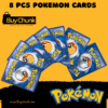 8 PCS Pokemon CardS | Protective, Durable & Perfect for Collectors & Trainers