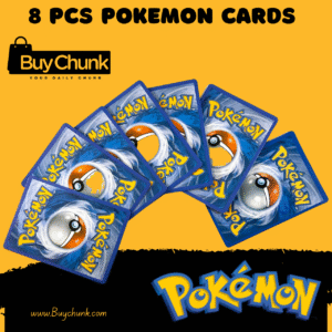 8 PCS Pokemon CardS | Protective, Durable & Perfect for Collectors & Trainers