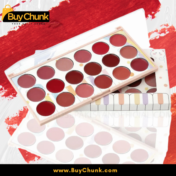 Miss Rose 18 Colors Lipstick Palette | Bold, Vibrant & Perfect for Every Mood & Look