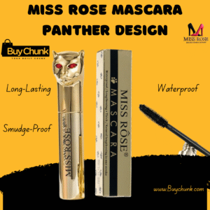 Miss Rose Mascara Panther Design | Long-Lasting, Waterproof, Bold, Volumizing & Glamorous for Lash-Defining Drama!