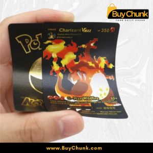 10 PCS POKEMON BLACK FOIL CARDS PACK