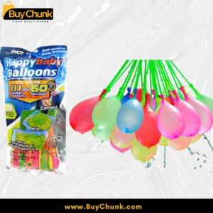 Self-Sealing Water Balloons | 111-Piece Multi-Color Pack for Fast, Fun & Mess-Free Water Play