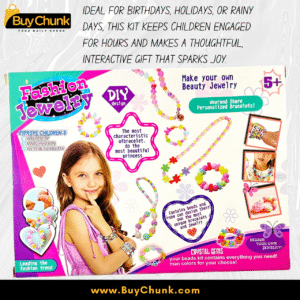 Fun DIY Jewelry Making Kit for Girls - Spark Creativity, Style & Imagination with Colorful Beads & Gems